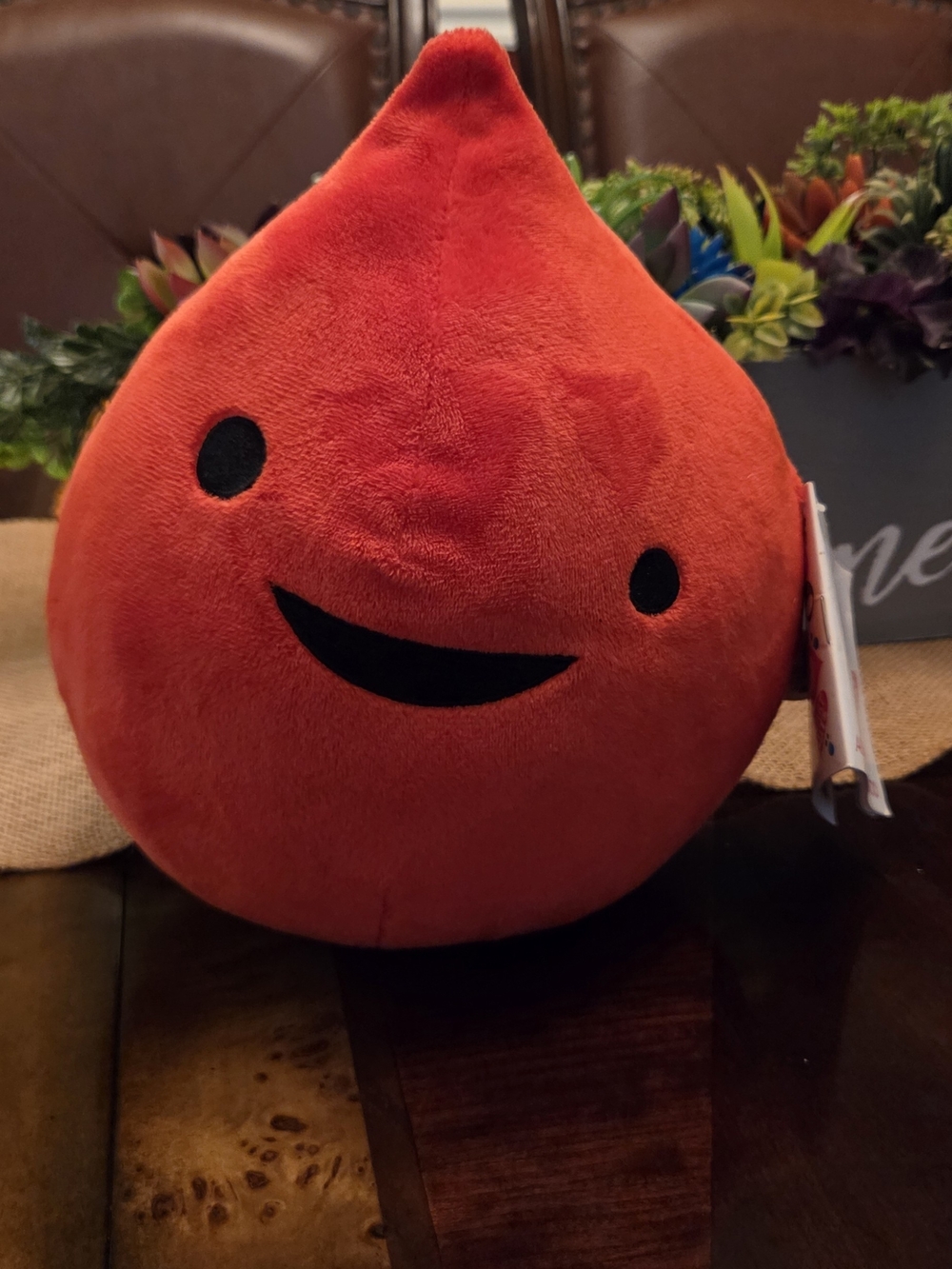 Smiley Blood Drop Plush